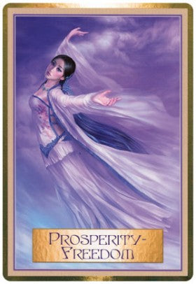 Wisdom Of The Golden Path Oracle Deck Cards Fortune Telling Blue Angel NEW