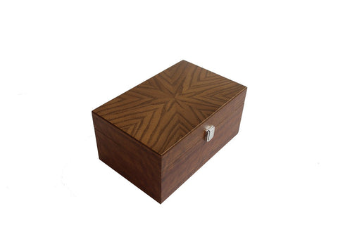 Italfama Made in Italy Solid Wood Chess Pieces Storage Box 24x15x12 cm