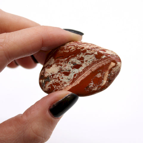 Large African Tumble Stones (6X) - Light Jasper - Brecciated Ancient Wisdom NEW