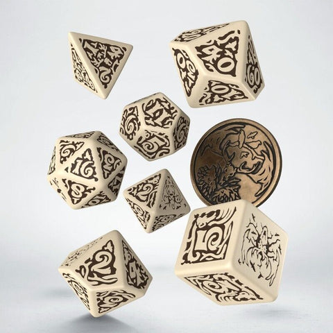 The Witcher Dice Set Leshen - The Master Of Crows Role Games Q-Workshop NEW