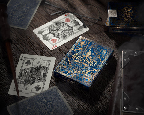 4 Harry Potter Playing Cards Decks Theory 11 Red Blue Green Yellow 4 Houses