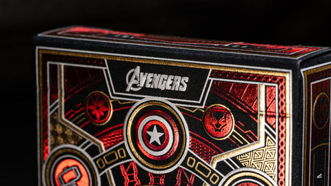 Avengers Red Edition The Infinity Saga Theory 11 Playing Cards Marvel Saga