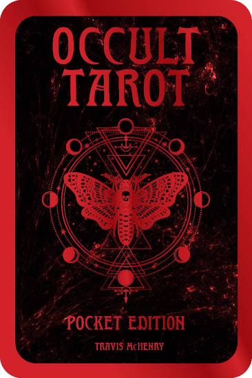 Occult Tarot Pocket Edition Cards in a Tin Rockpool