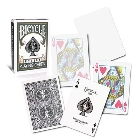 Bicycle Rider Back Grey Playing Cards Deck Magic Tricks Poker Made In USa NEW
