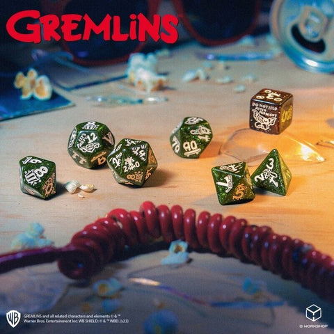 Gremlins Dice Set Inspired By 80S Movie Hobby Role Playing Games Q-Workshop NEW