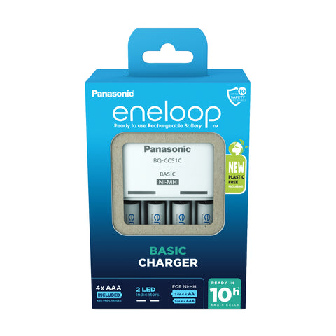 Panasonic Eneloop BQ-CC51 (& 4xAAA batteries) Battery charger