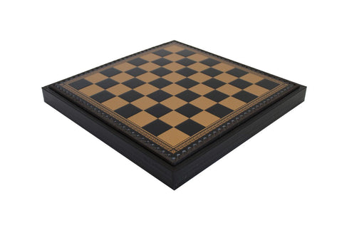 Dogs vs Cats Hand-Painted Resin Chess Set, Faux Leather Board w/ Storage, Italy