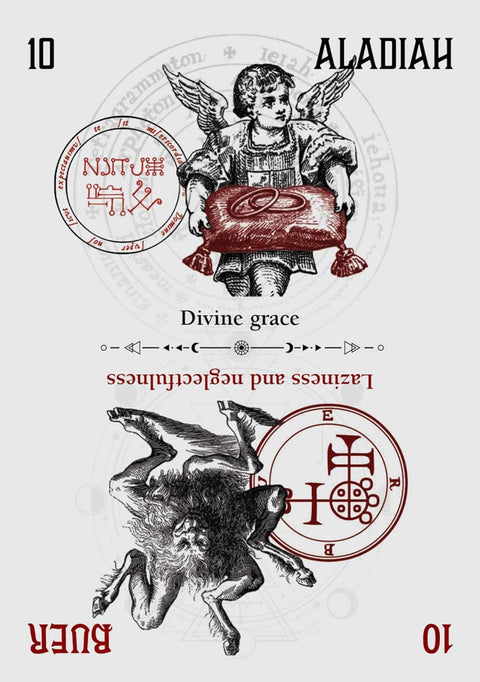 Oracle Of Heaven And Hell Card Deck Rockpool Publishing By Travis Mchenry RP176