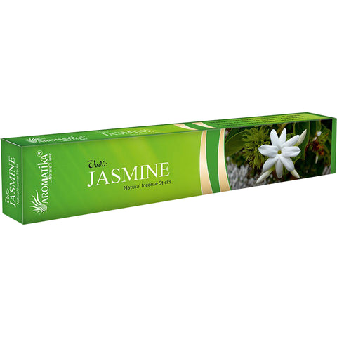 Vedic Jasmine Natural Incense Sticks Aromatika