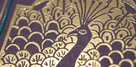Bicycle Peacock Purple No 20 Playing Cards Deck Cold Foil USpcc 10044808
