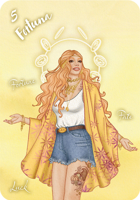 Goddesses Among US Oracle Cards Deck Rockpool Activation Body-Positive Modern