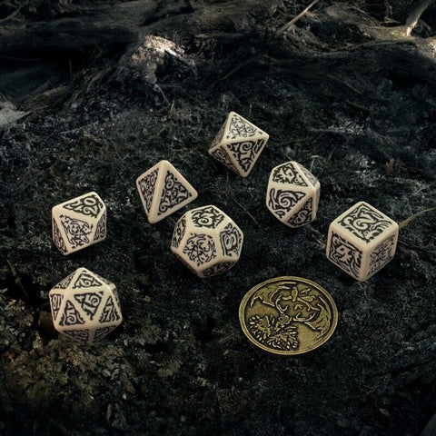 The Witcher Dice Set Leshen - The Master Of Crows Role Games Q-Workshop NEW