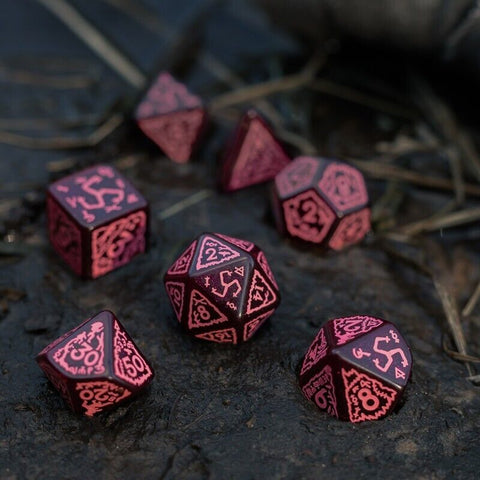 The Witcher Dice Set Crones - Whispess With Coin Role Play Games Q-Workshop NEW