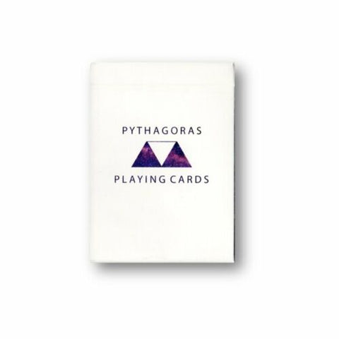 Pythagoras Playing Cards Deck Difatta USpcc Magic Tricks Poker Galaxy Purple NEW