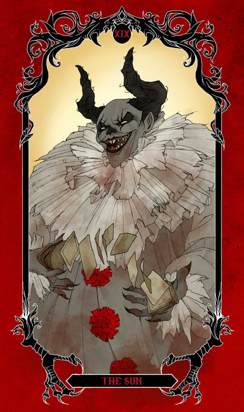 Horror Tarot – 78 Card Deck with Guidebook for Dark Divination