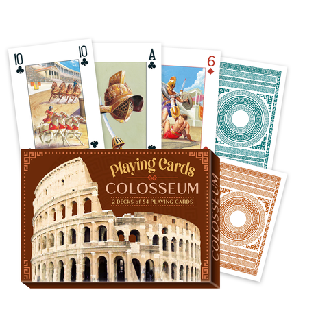 Colosseum - Playing Cards Two Decks Severino Baraldi Deck Lo Scarabeo Pc55