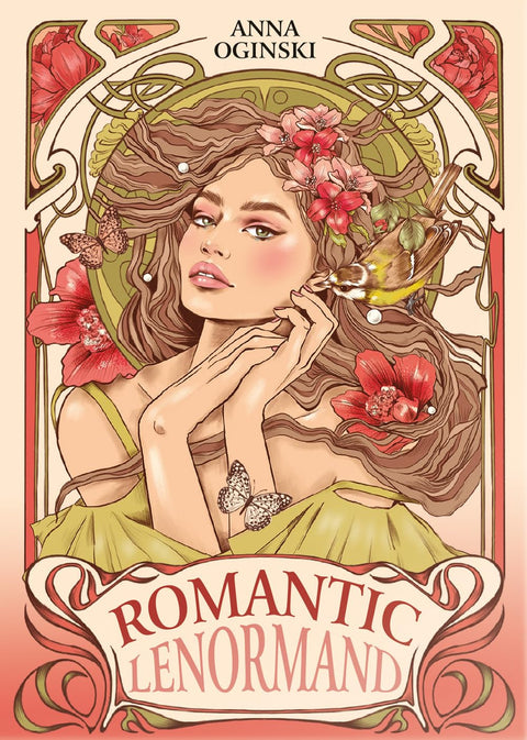 Romantic Lenormand Oracle Cards Deck Anna Oginski Esoteric Lo Scarabeo Or71