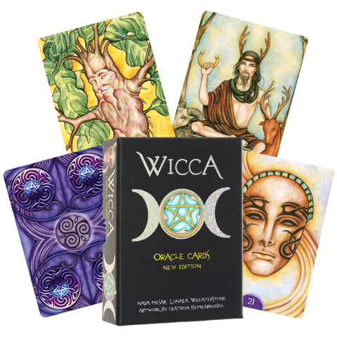 Wicca Oracle Cards Deck Esoteric Telling Lo Scarabeo NEW Edition NEW