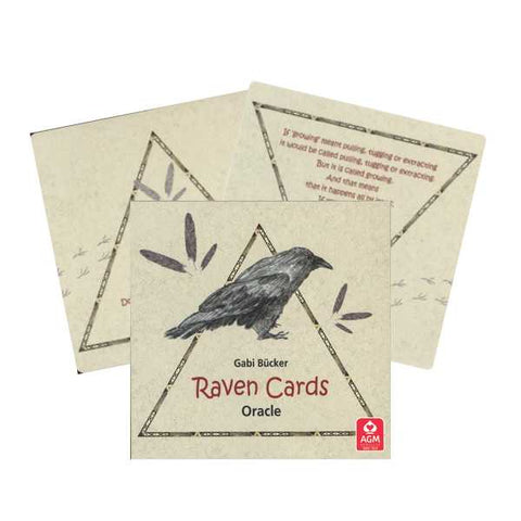 Raven Oracle Cards Deck Gabi Bucker Inspiration Blank Esoteric Agm NEW