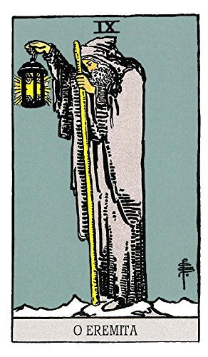 Tarot de A.E. Waite Pocket Blue Edition Portuguese AGM