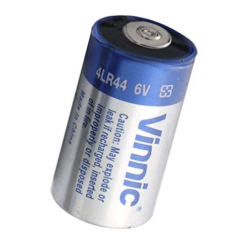 40x Vinnic Alkaline High Voltage 4LR44 L1325F Batteries 6V Bulk Blister Pack