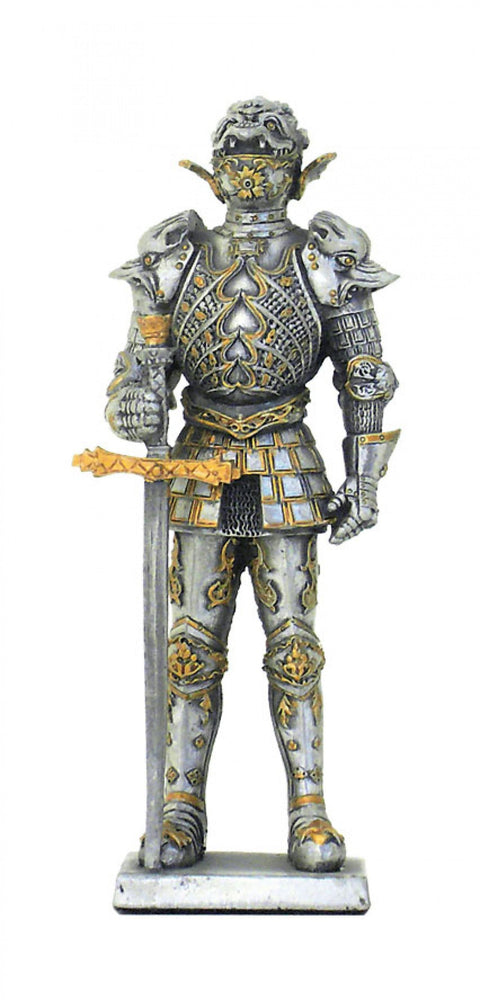 Italfama Hand-Painted Tin Soldier Figurine with Sword, 11cm, Made in Italy