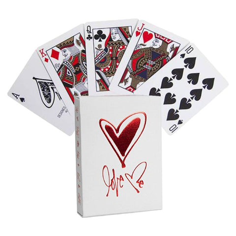 Love Me Red Theory 11 Playing Cards Deck Magic Tricks Sealed Made In USA