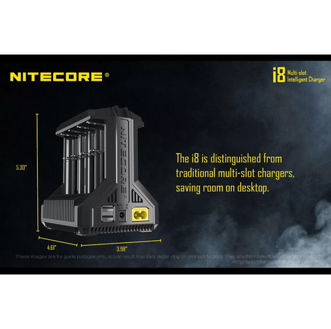 Nitecore i8 Intelligent Universal Battery charger