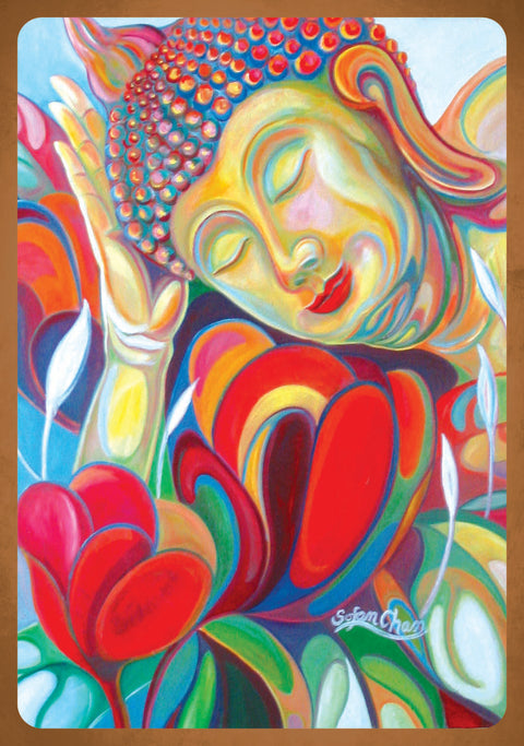 Buddhism Oracle Wisdom For Peace Love & Happiness Rockpool Publishing Chan NEW