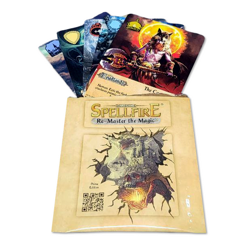 Spellfire Common Booster Pack Five Cards Re-Master The Magic Card Game Spbc0001