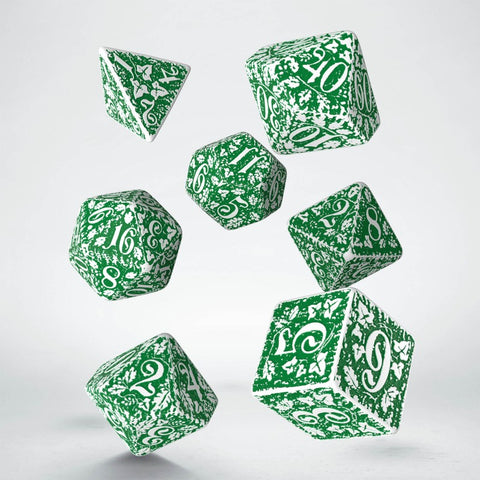 Forest Tundra Dice Set Green And White Story Role Playing Games Q-Workshop NEW