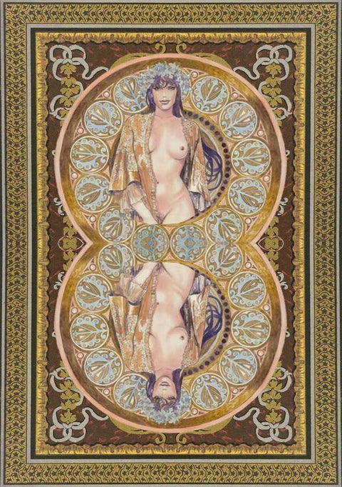 Manara Erotic Oracle Cards Chakras Eros And Astrology Lo Scarabeo By Elsa NEW