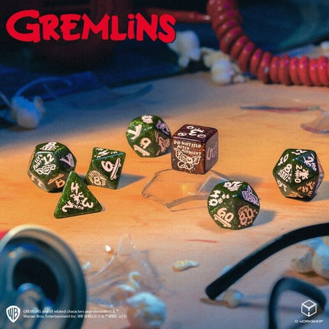 Gremlins Dice Set Inspired By 80S Movie Hobby Role Playing Games Q-Workshop NEW
