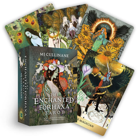 The Enchanted Forhaxa Tarot Cards Deck And Guidebook Hay House Mj Cullinane NEW