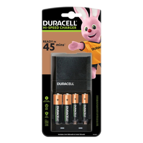 Duracell Cef27 Charger Hi-Speed Advanced 2 Aa 1300 2 Aaa 750 Mah Eu Plug NEW