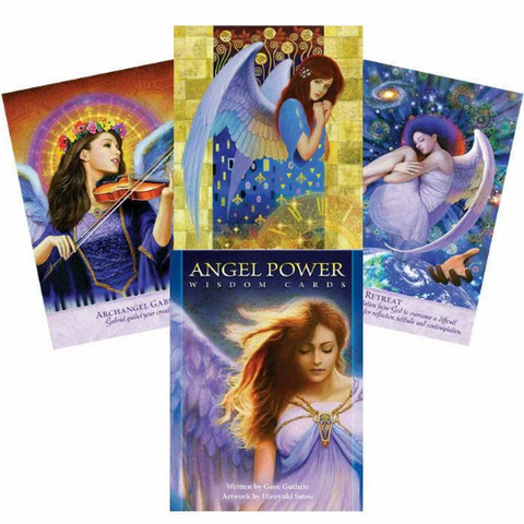 Angel Power Wisdom Cards By Telling Gaye Guthrie US Games Systems Apw45