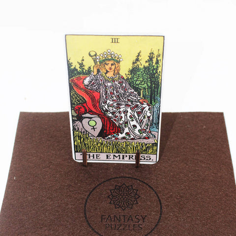 Tarot: The Empress (Rider-Waite) Wooden Puzzle 250 pieces Fantasy Puzzles