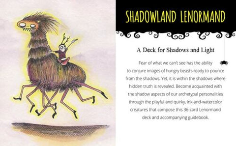 SHADOWLAND LENORMAND CARDS DECK SCHIFFER PUBLISHING BODIRSKY ESOTERIC ORACLE NEW