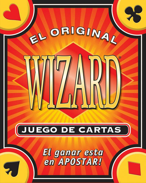 Spanish Wizard Card Game The Original US Games With Instructions Juego