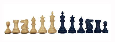 Italfama Weighted Wooden Chess Pieces, Handcrafted, King 78mm, Made in Italy