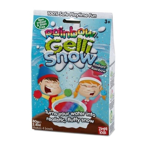 Gelli Snow Rainbow Artificial Snow Balls Christmas Kids Children 102875