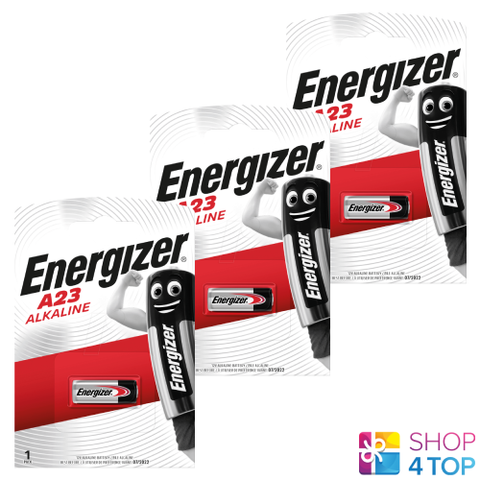 3 Energizer Alkaline A23 Batteries 12V Gp23 Ak23A L1028 Lr2 1Bl NEW