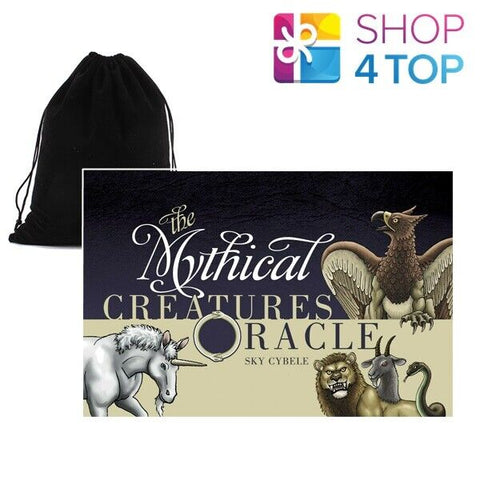 The Mythical Creatures Oracle Deck Handbook Set Schiffer Publishing With Bag NEW