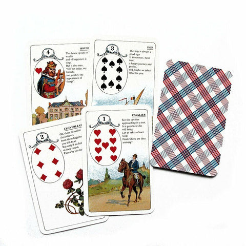 Mlle Lenormand Oracle 36 Cards Deck Esoteric Telling With Velvet Bag Agm NEW
