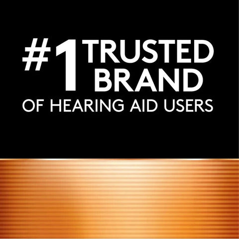 60 Duracell Activair Hearing Aid Batteries Size 13 Zinc Air 1.45V Mercury Free