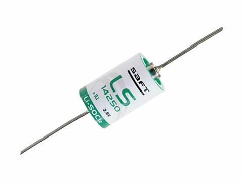 8 Premium Ls14250 With Axial Wire Cr1/2 Aa Lithium Batteries 3.6V 1200Mah NEW