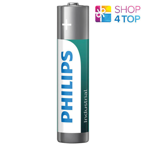 Philips Industrial Alkaline Aaa Batteries Lr03 Micro Battery Exp 2033 NEW
