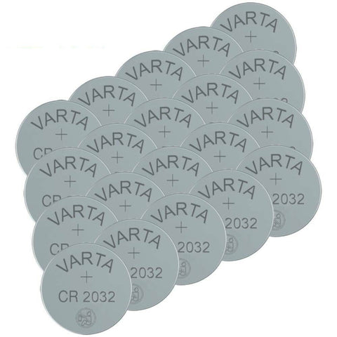 20 Varta Cr2032 Lithium Battery Coin Cell 3V No Mercury Batteries Exp 2031 Bulk