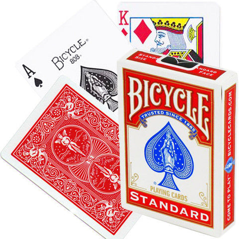 6 Decks 2 Bicycle Standard 2 Tally Ho Circle 2 Fan Playing Cards Red Blue NEW