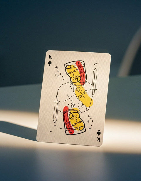 2x Shantell Martin Whitney White And Black Bundle Theory 11 Playing Cards T1149